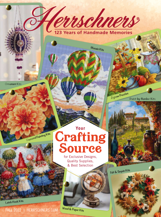 Request a Herrschners’ Free Arts, Crafts, and Hobbies Catalog for 2022
