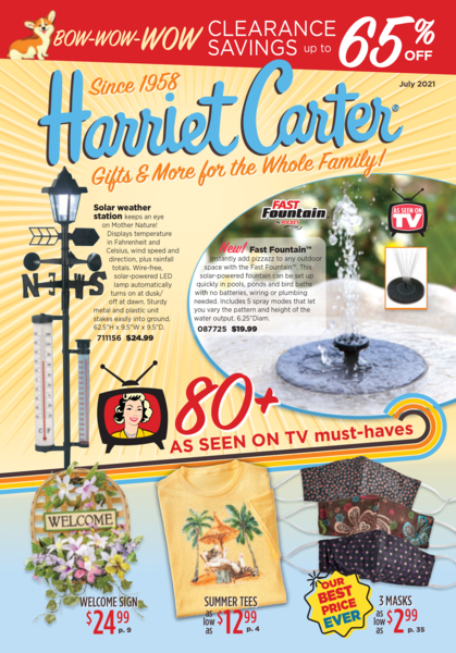 Request Harriet Carter Catalog   Preview Full Image(5) 