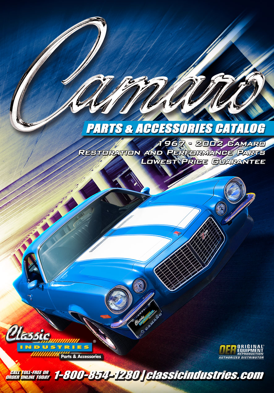 Request a Free 2023 Camaro Parts Car Accessories and Supplies Mail Order  Catalog