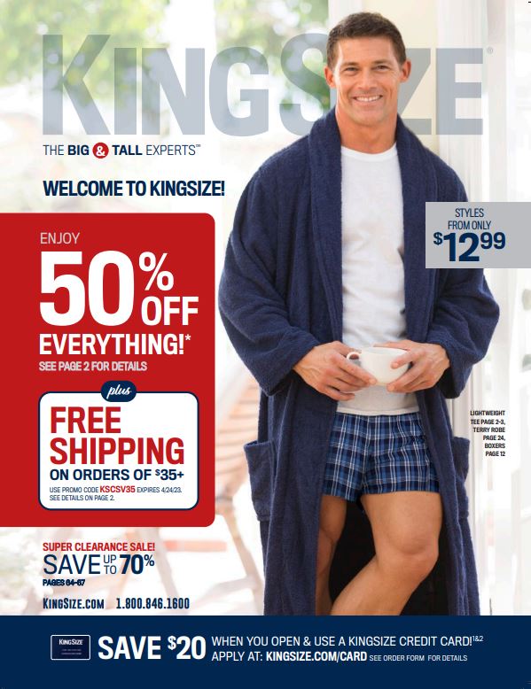 Free Catalog King Size 2025 Mail Order Catalog Request