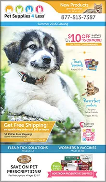 Free Pet Supply Catalog Cover