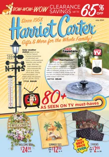 Harriet Carter Catalog Cover