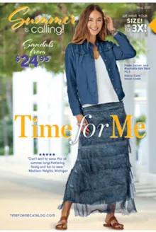 Time For Me Catalog Cover