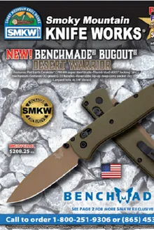 Smoky Mountain Knife Works Catalog Cover, Father's Day Gift Catalogs